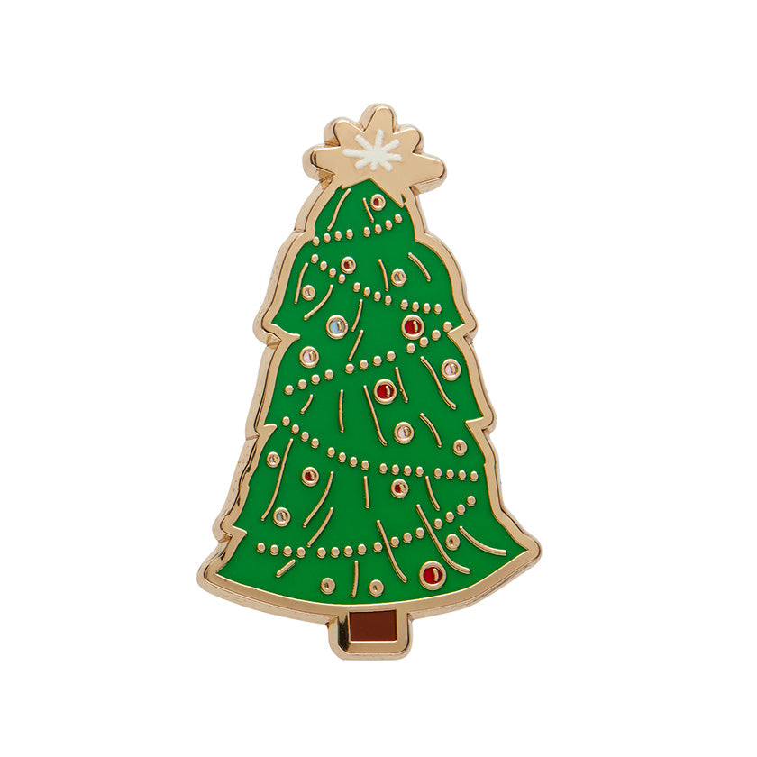 Erstwilder - Enamel Pin Topped with Tinsel