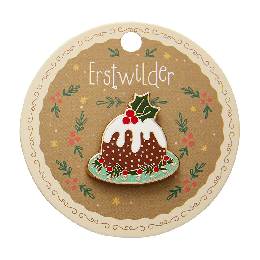 Erstwilder - Enamel Pin Pudding For All