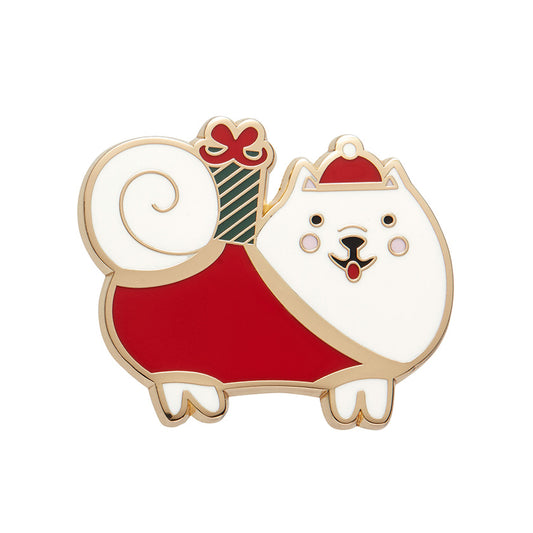 Erstwilder - Enamel Pin Santa Paws