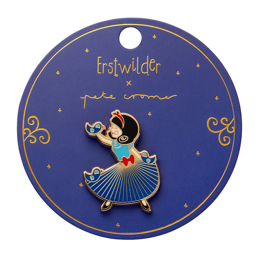 Erstwilder - Enamel Pin White as Snow