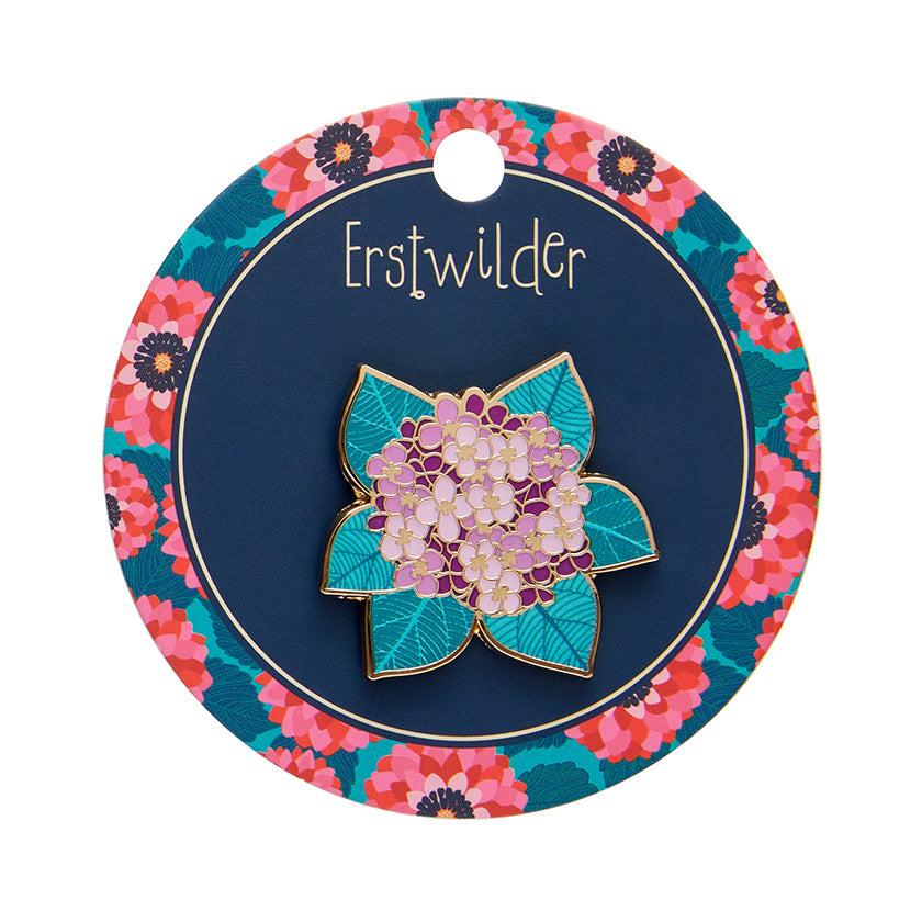 Erstwilder - Enamel Pin Heavenly Hydrangea