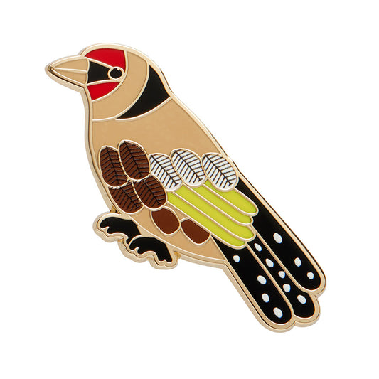 Erstwilder - Enamel Pin Go for Goldfinch