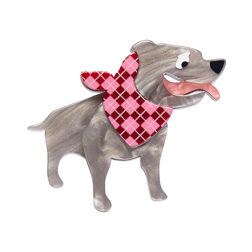 Erstwilder - Brooch Mini Staffy Stan