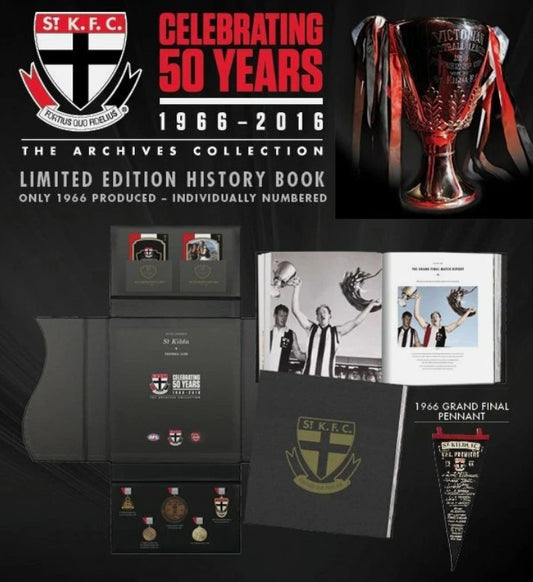 St Kilda Football Club Celebrating 50 Years 1966 - 2016 The Archives Collection