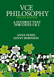 VCE Philosophy A Student Text for VCE Units 1 & 2 (4th edition) NEW due October 2024