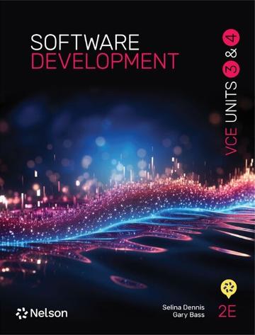 Nelson Software Development VCE Units 3 & 4 (2nd Edition) – Beaumaris Books