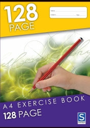 A4 Exercise Book Ruled 128 page