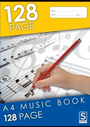 A4 Music Book 128PG