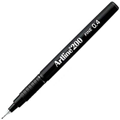 Pen Artline 200 0.4mm Black x 2 Pens