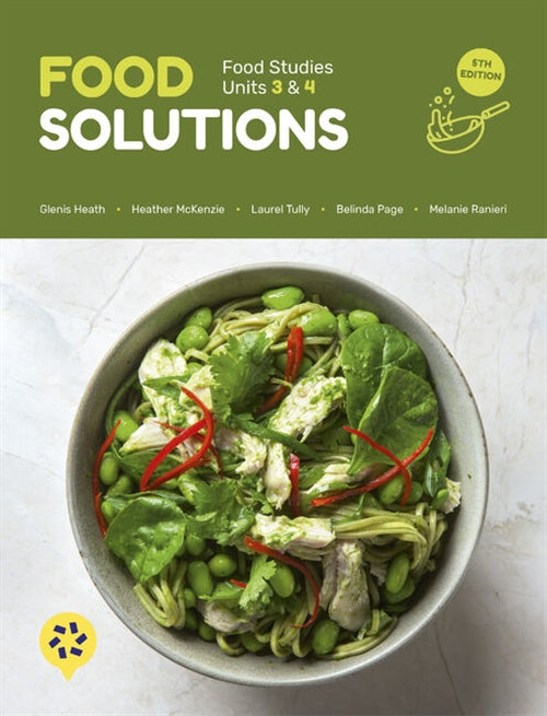 Food Solutions Food Studies Units 3 & 4 Student Book with 1 Access Code (5ed)