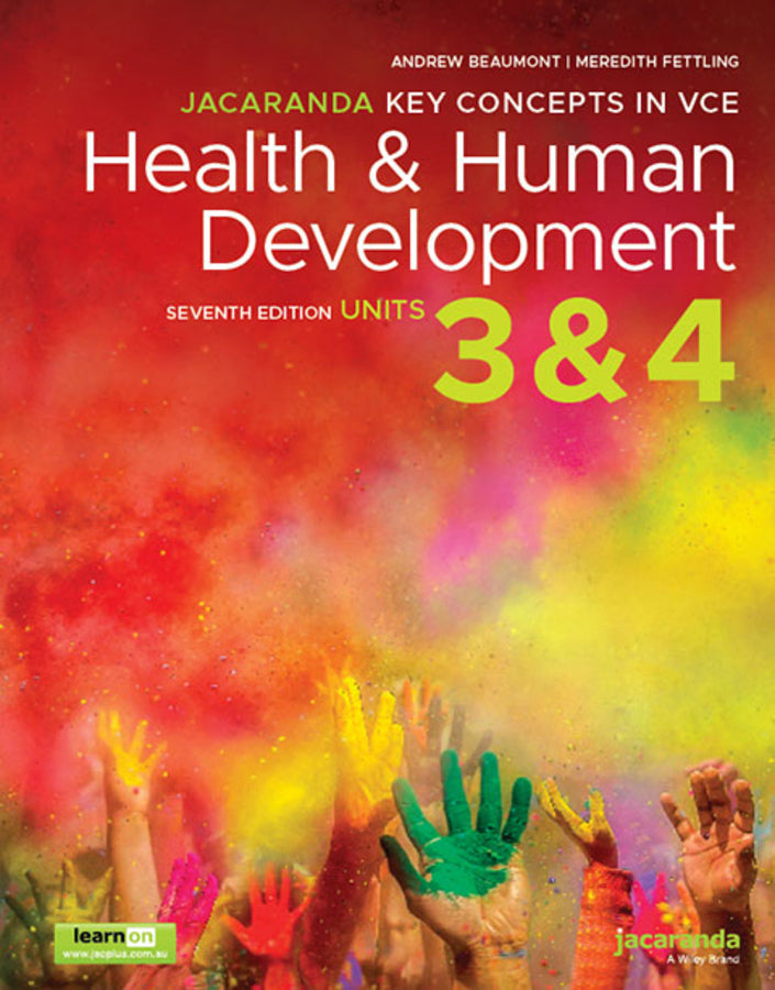 Health & Human Development Units 3 & 4 Jacaranda Key Concepts (7e)