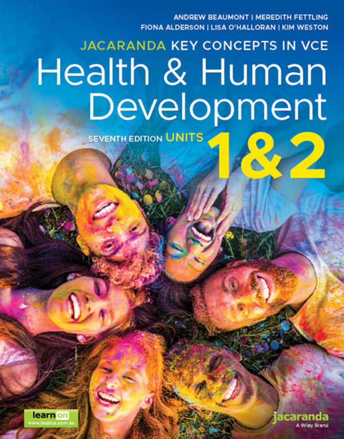 Health & Human Development Units 1 & 2 Jacaranda Key Concepts (7e)