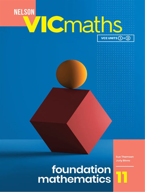 Foundation Maths VICmaths 11 Student Book with 1 Access code (1ed)