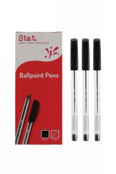Pen Ballpoint Black X 3