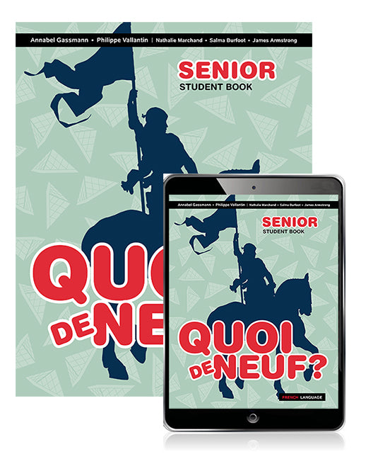 Quoi de Neuf? Senior Student Book print + eBook (2ed)