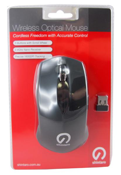 Shintaro 3 Button Wireless RF Mouse