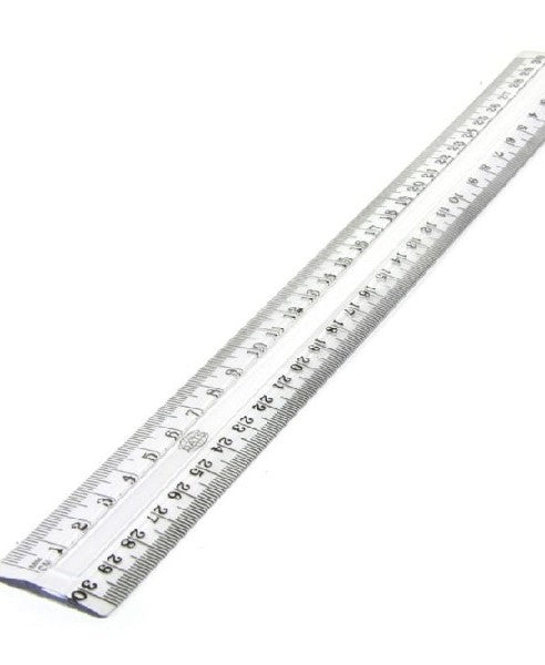 Ruler 30cm Plastic
